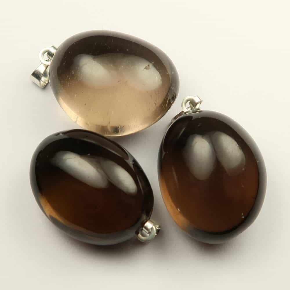 smoky quartz pendants for jewellery making 3