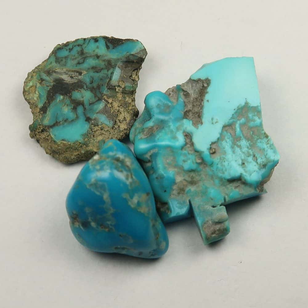 resin stabilised turquoise for lapidary