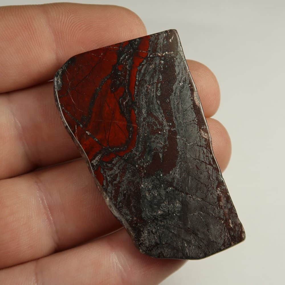 tigers eye polished slices (red)