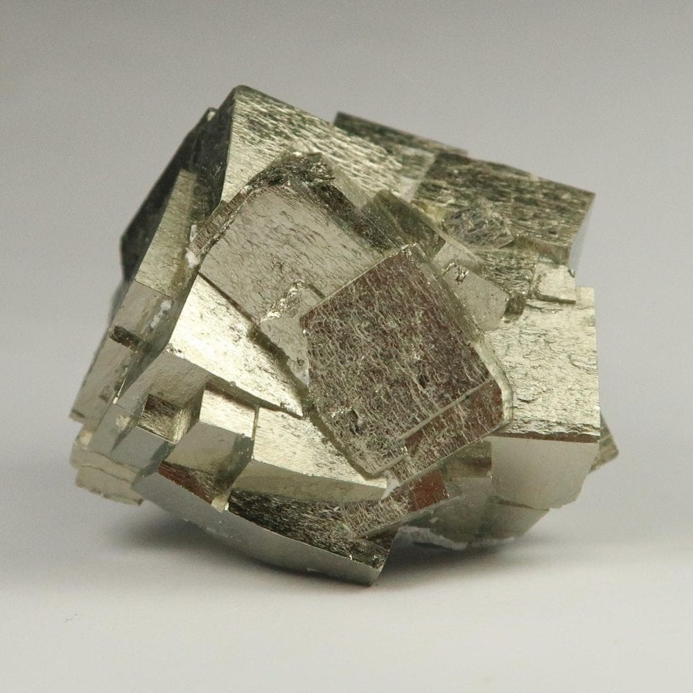 cubic pyrite cluster from peru