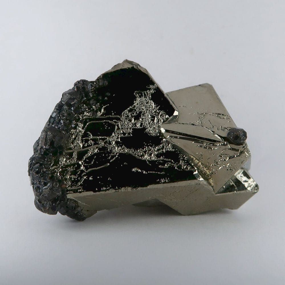 pyrite clusters (octahedral)