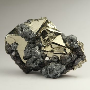 pyrite clusters (octahedral)