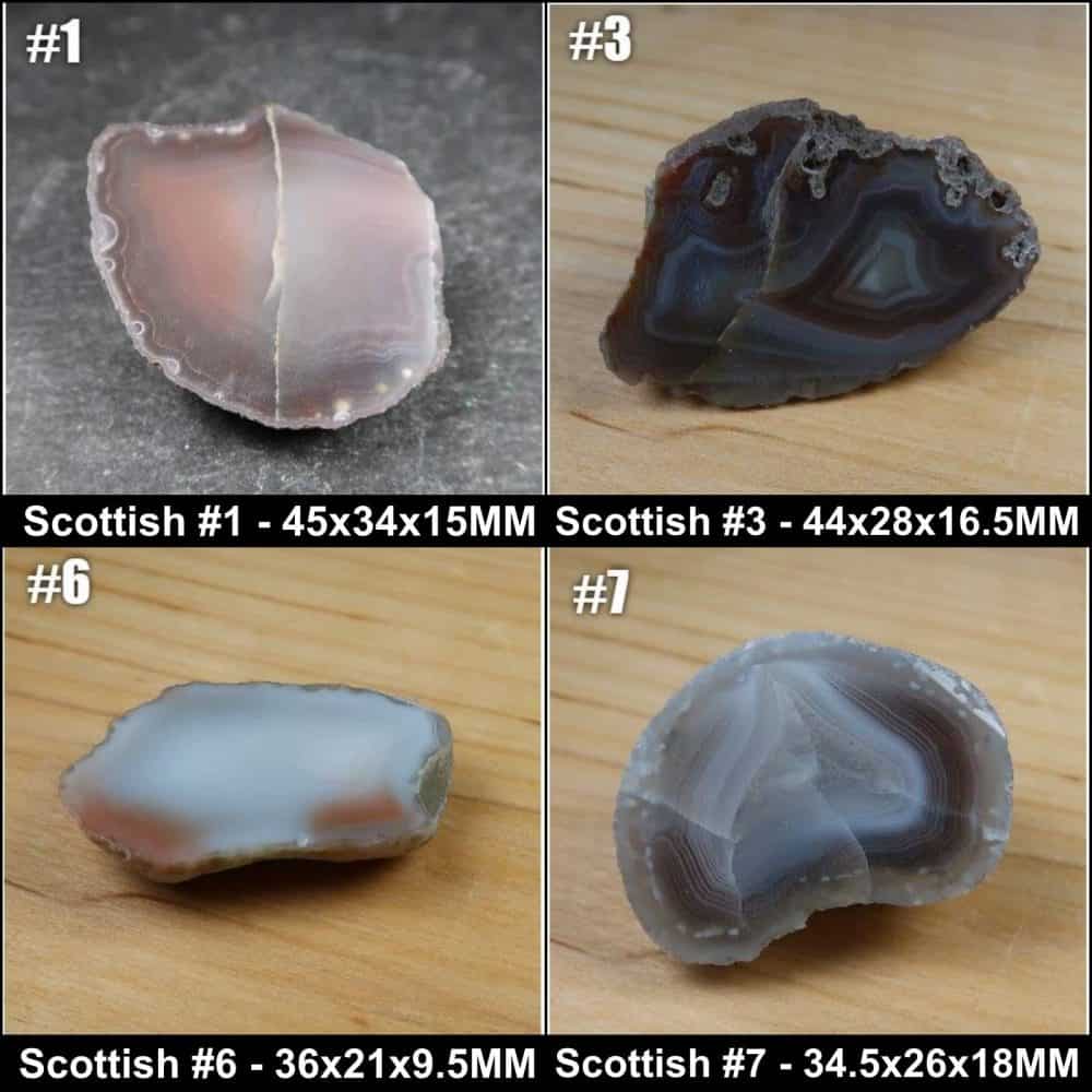 agate for lapidary (scottish)