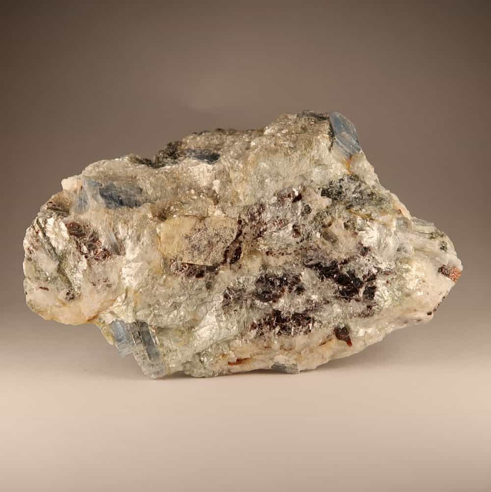 kyanite with staurolite specimens