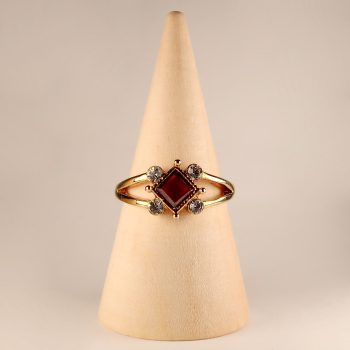 Wooden ring stands for jewellery display