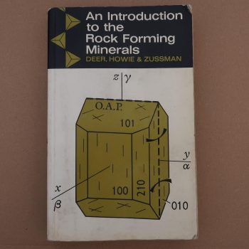 an introduction to the rock forming minerals