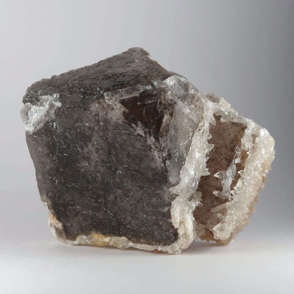 fluorite and calcite specimens
