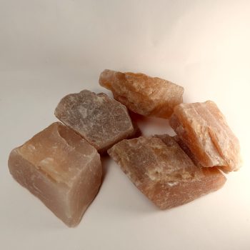 moonstone specimens / rough (peach)