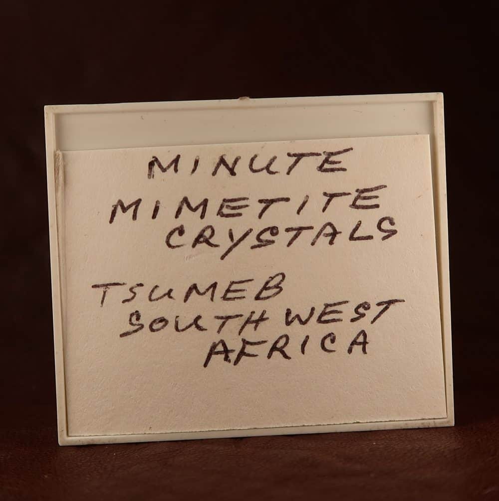 mimetite crystals