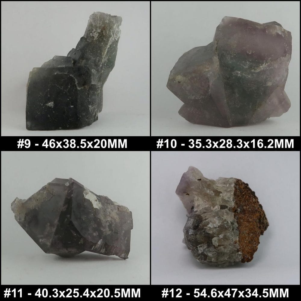 fluorite from newlandside quarry, county durham, uk