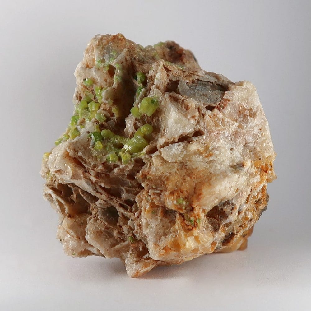 pyromorphite specimens from roughton gill mine, cumbria