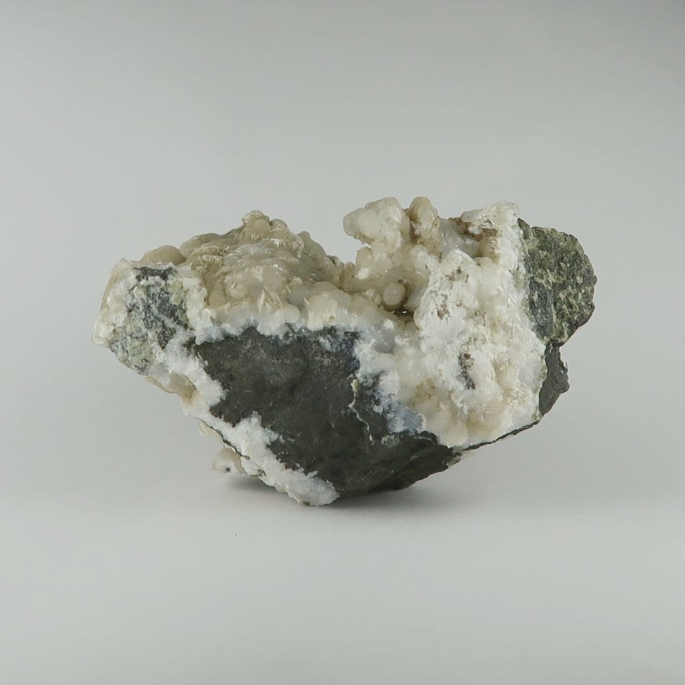 Thomsonite specimens from Ljósá Quarry, Eiði, Eysturoy Island, Eysturoy Region, Faroe Islands