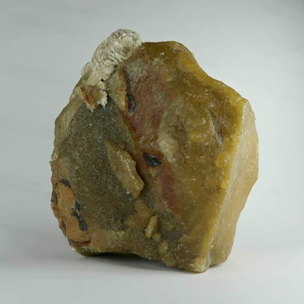 baryte on calcite from the isle of sheppey