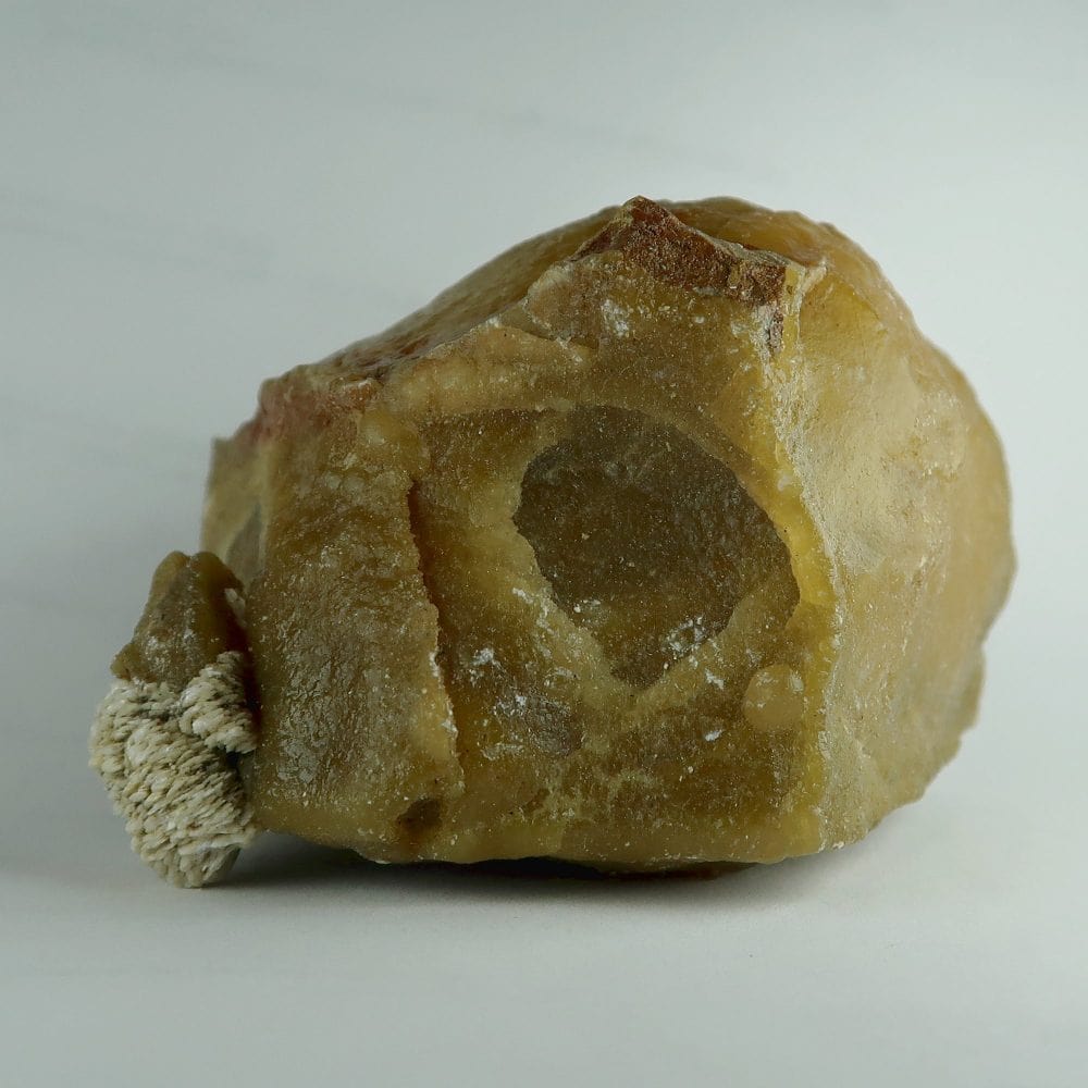 baryte on calcite from the isle of sheppey