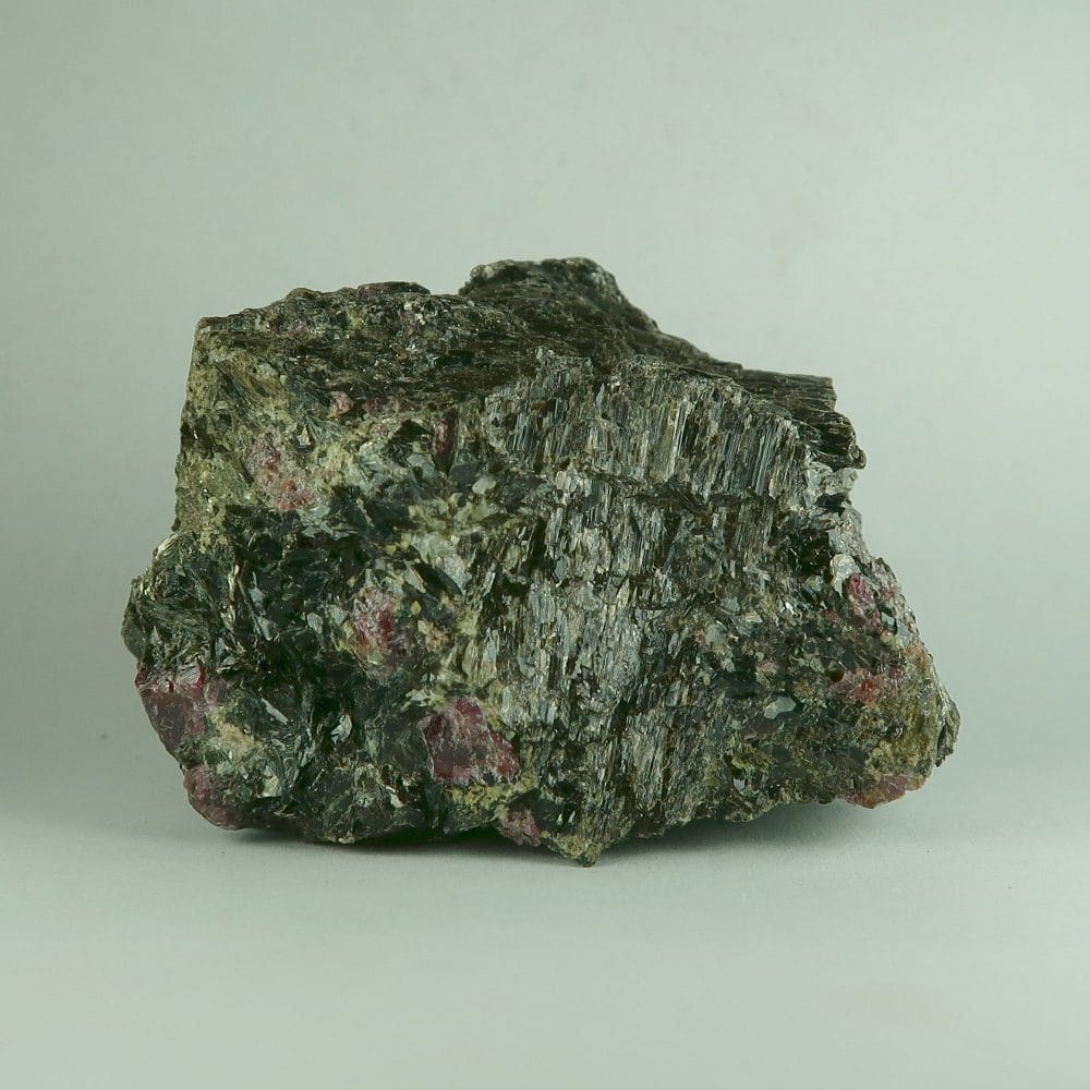 garnet in biotite mica