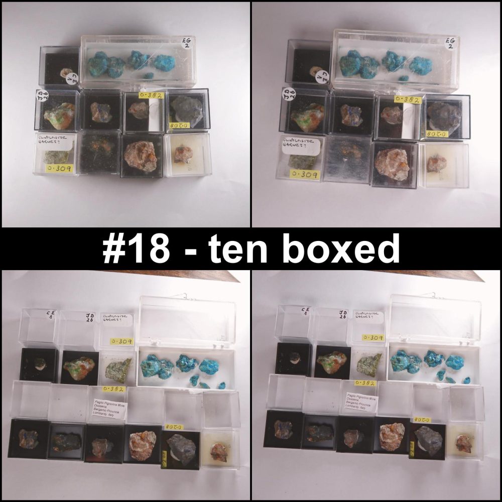 clearance lots: minerals