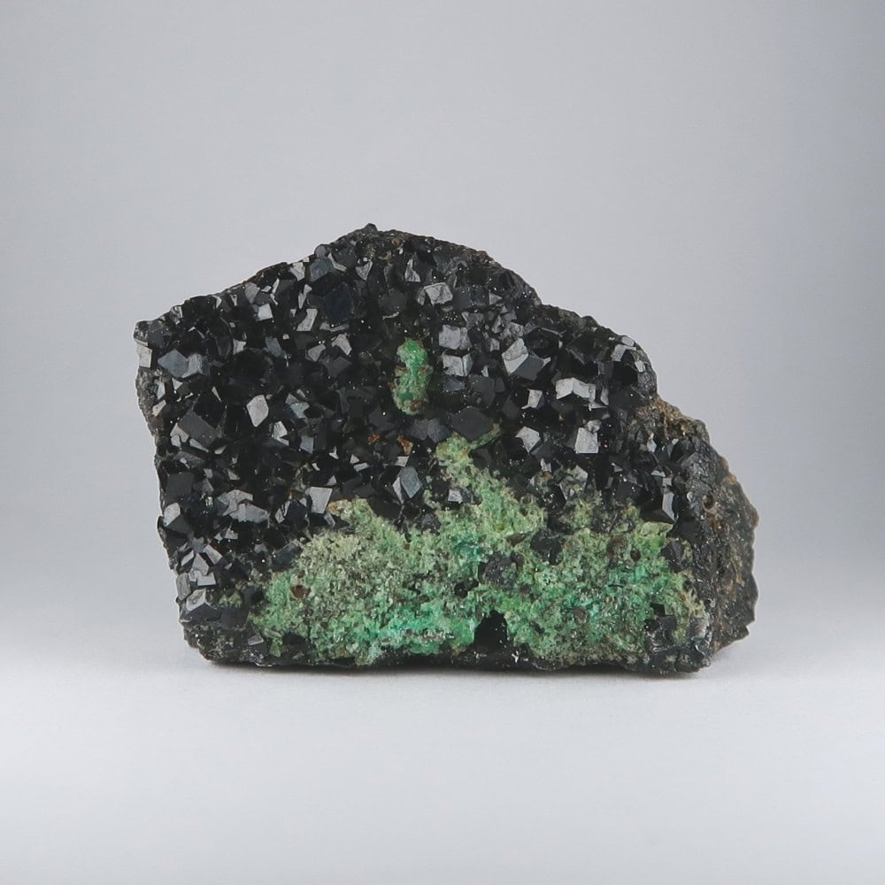 andradite garnet and chrysocolla from kharan, pakistan