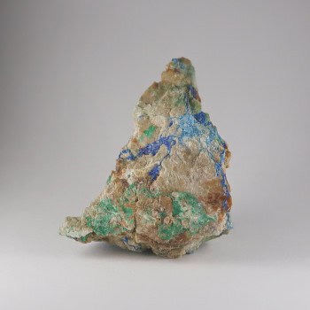 azurite from monsant mines, spain