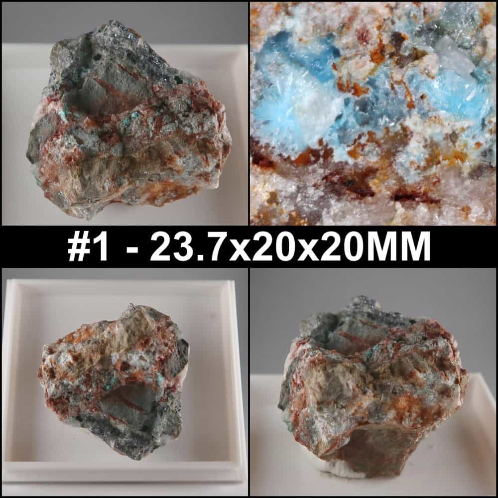 caledonite from bönkhausen, germany