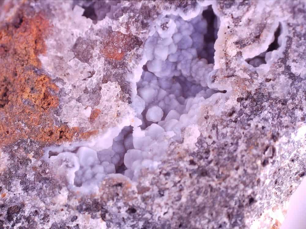 chalcedony mineral specimens from brandy gill mine, cumbria 3