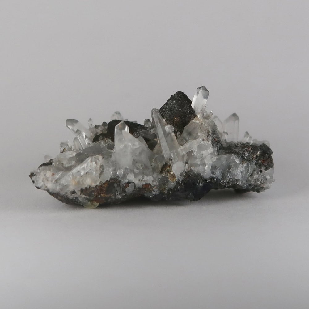 chalcopyrite and quartz from huarón mining district, peru