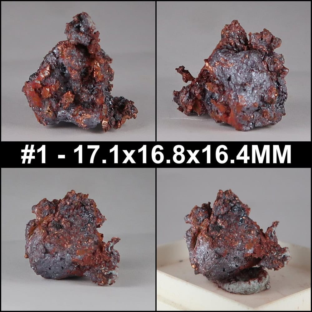 cuprite and native copper from new cliffe hill quarry, uk