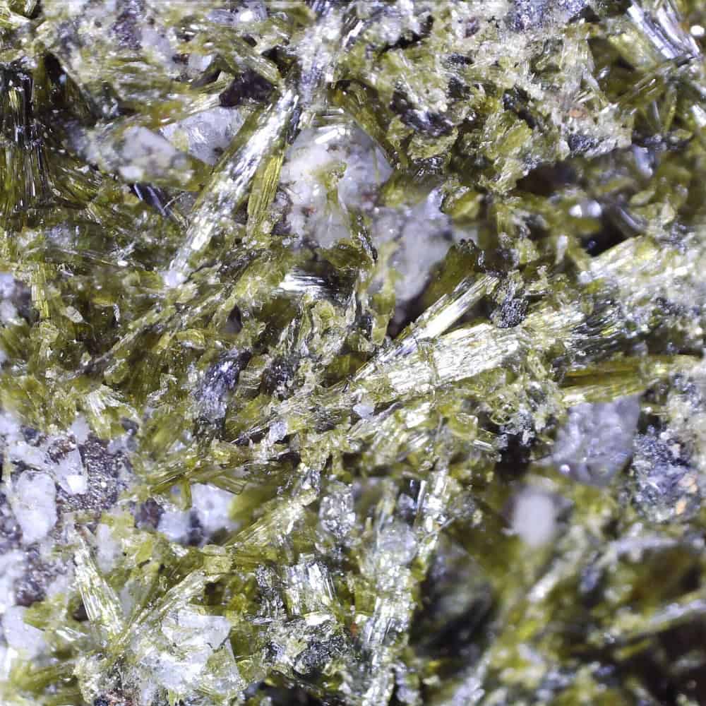 epidote from los serranos quarry, spain