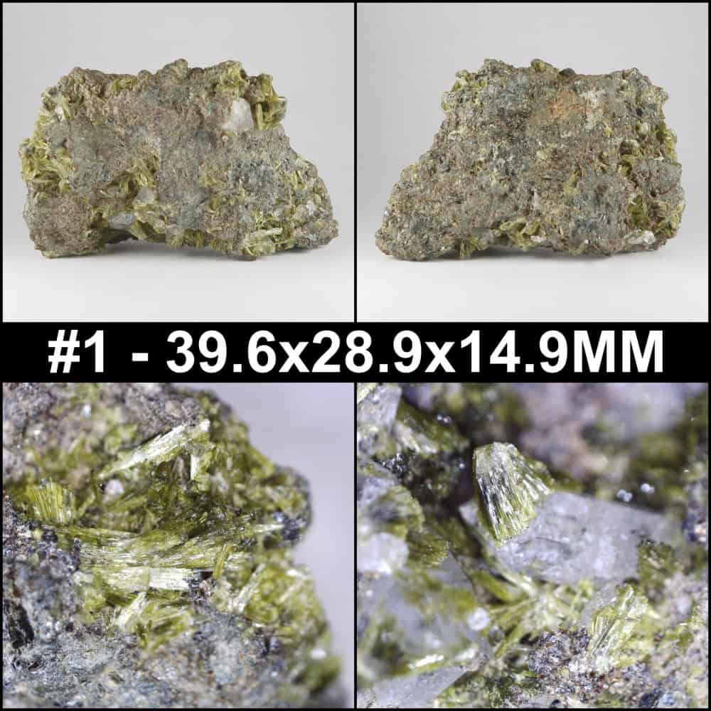 epidote from los serranos quarry, spain