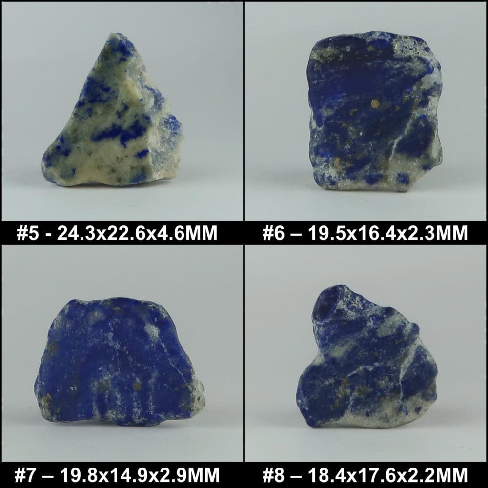 lapis lazuli from the cazadero river, chile