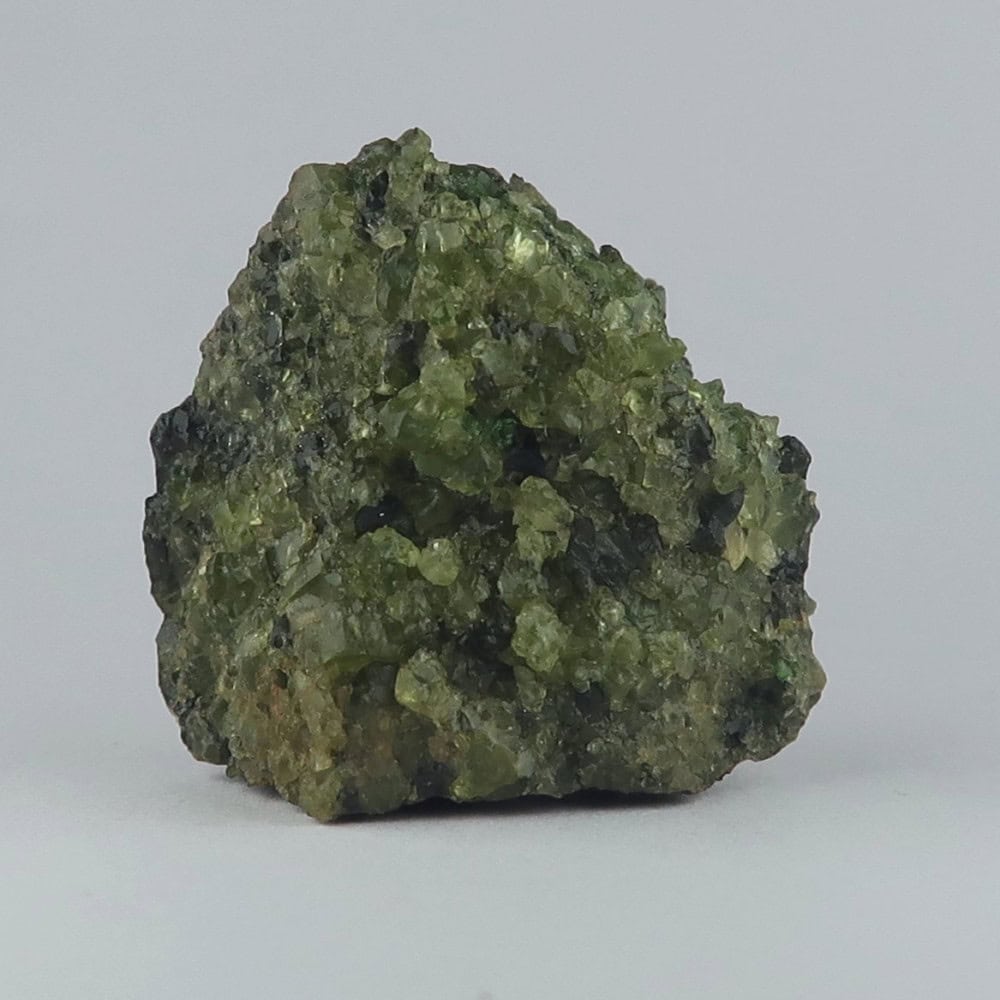 olivine from puig de la banya de boc volcano, spain