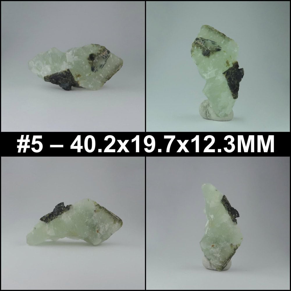 prehnite specimens from djouga diggings, mali