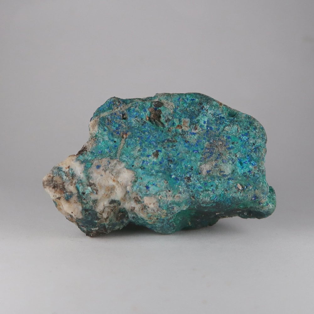 ramsbeckite and linarite from friedrichssegen mine, germany