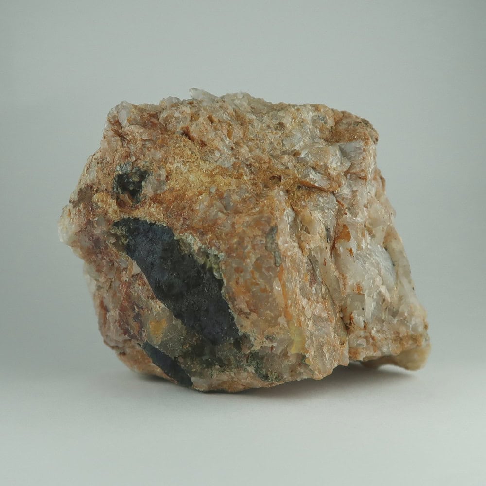 scorodite and wolframite from drakelands mine, devon