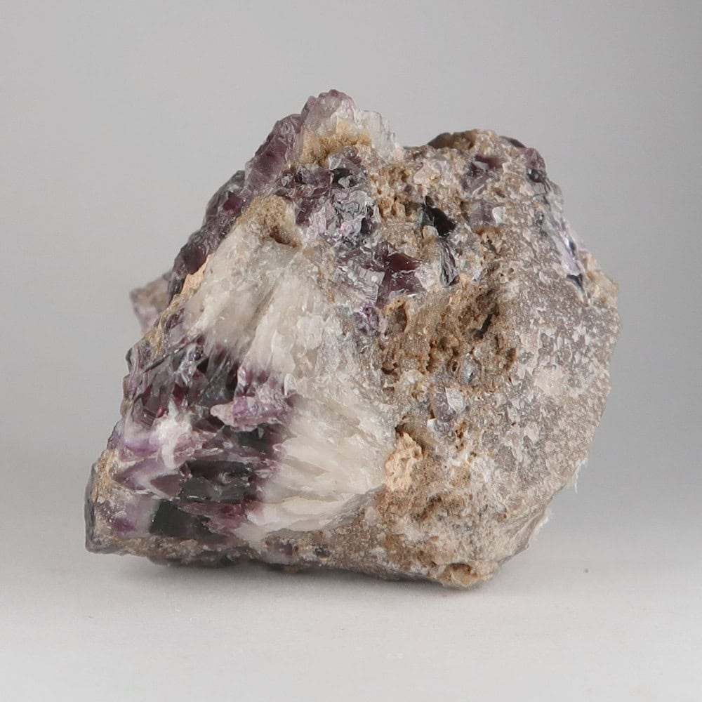 amethyst from la bessière quarry, france