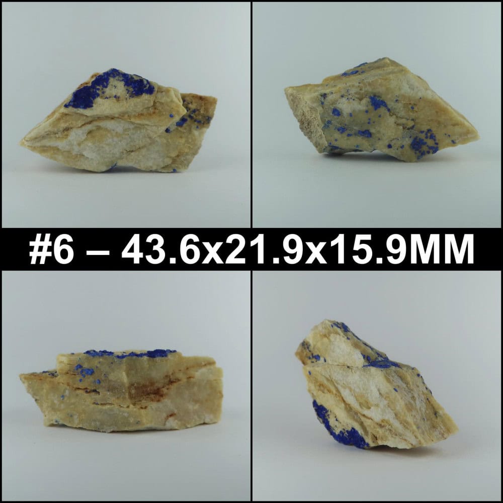 azurite from la encontrada mine, spain