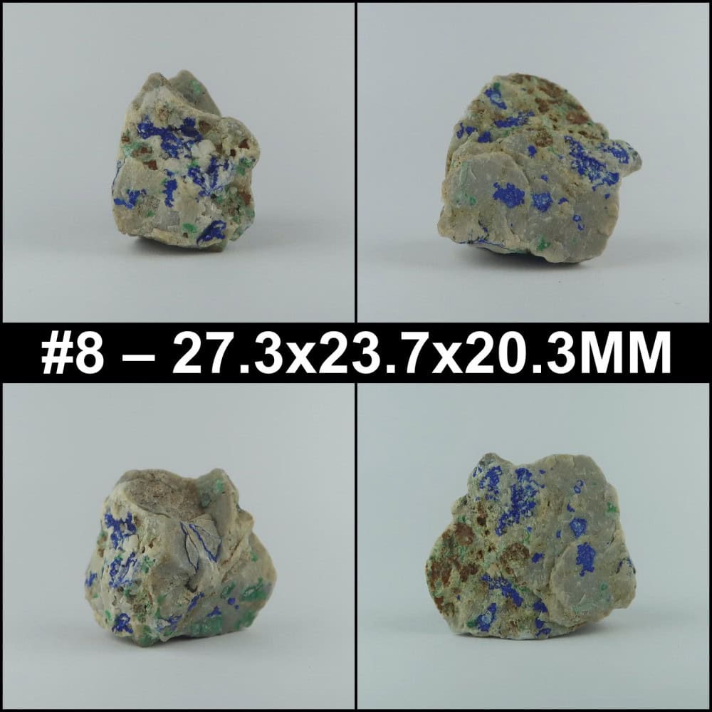 azurite from la encontrada mine, spain