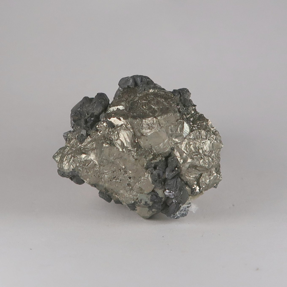 galena and chalcopyrite from huanzala mine, peru