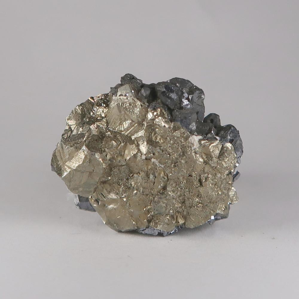 galena and chalcopyrite from huanzala mine, peru