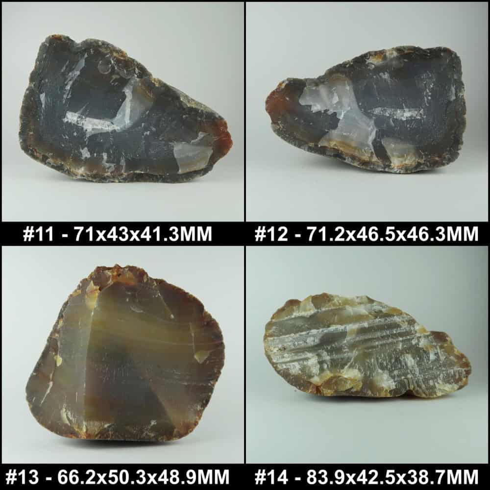 agate nodule from ardownie quarry, monifieth, angus, scotland collage 11 14