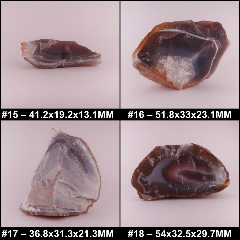 agate nodules from ardownie quarry, scotland