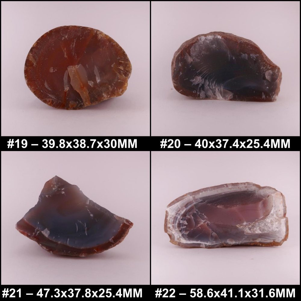 agate nodules from ardownie quarry, scotland