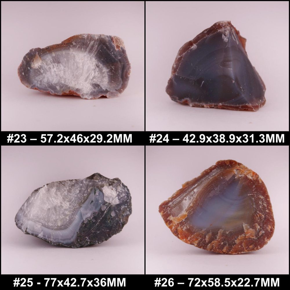 agate nodules from ardownie quarry, scotland