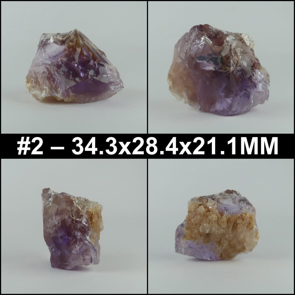 ametrine from anahi mine, bolivia