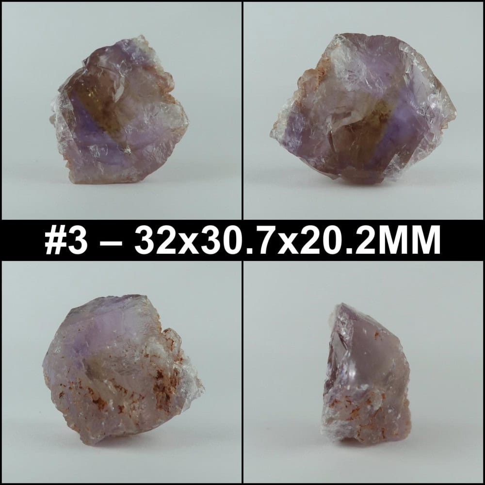 ametrine from anahi mine, bolivia