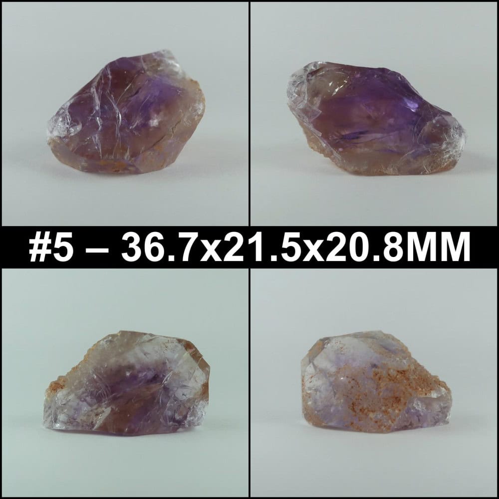 ametrine from anahi mine, bolivia