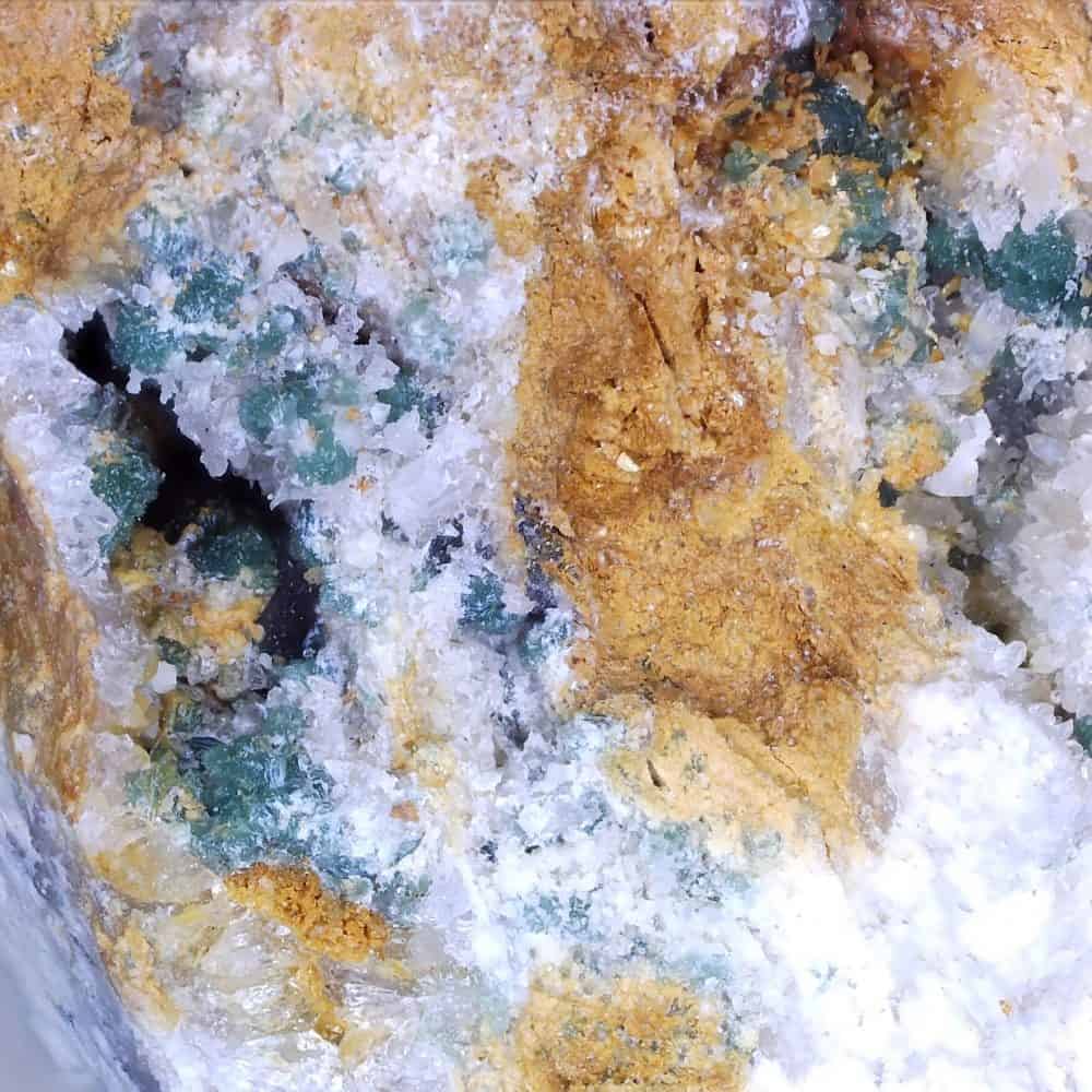 bayldonite from penberthy croft mine, uk