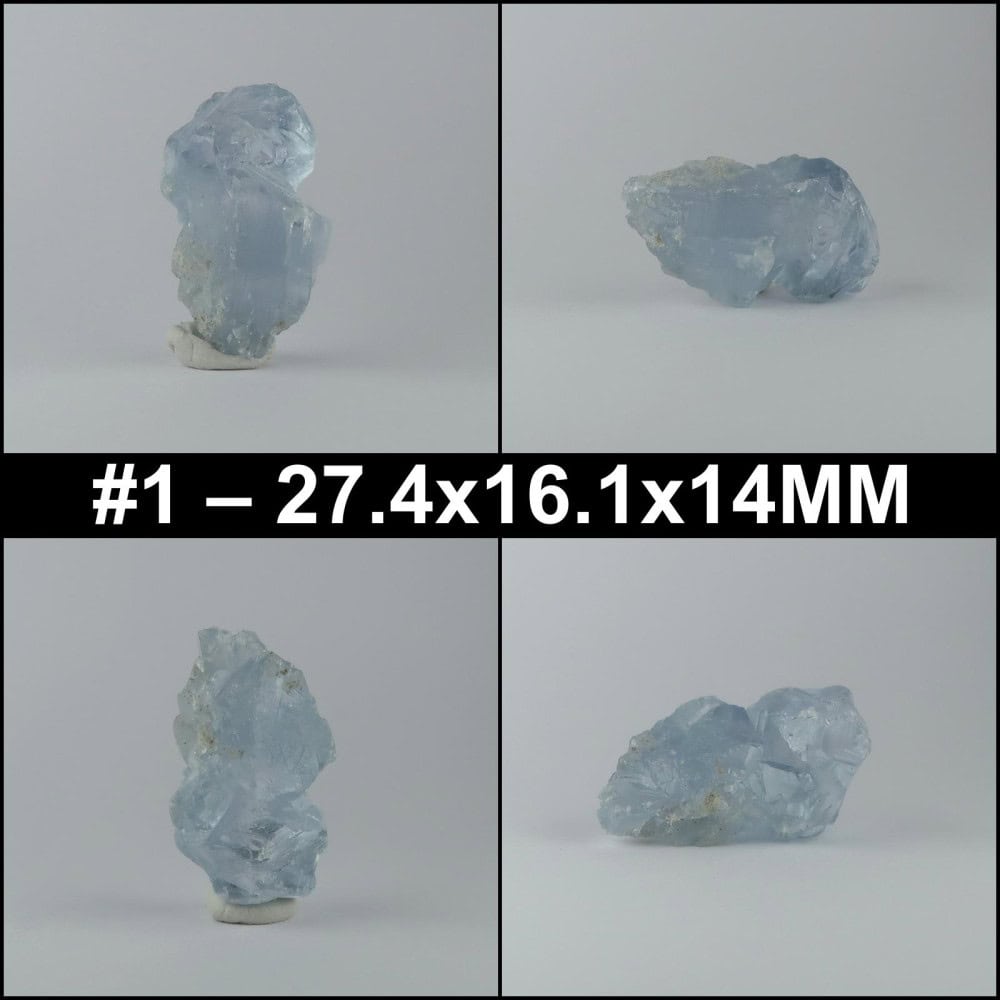 celestite from sakoany deposit, madagascar