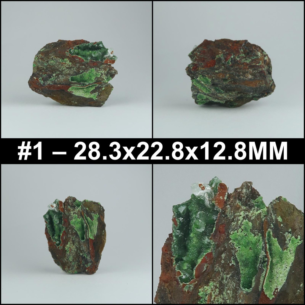 conichalcite from ojuela mine, mexico