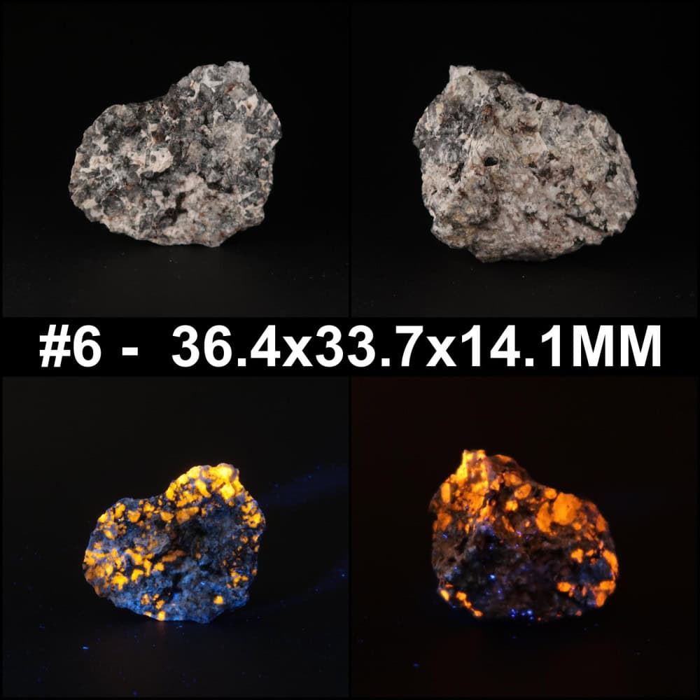 hackmanite from mont saint hilaire, mont saint hilaire, montérégie, québec, canada 6 collage