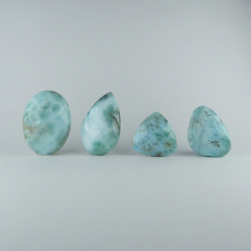 larimar cabochons (freeform)